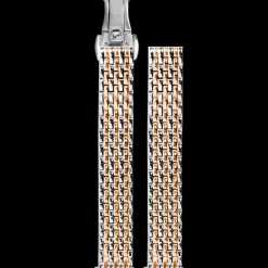 Damen Armband Edelstahl Zweifarbig 12 MM