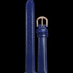 Damen Armband Leder Blau 14 MM
