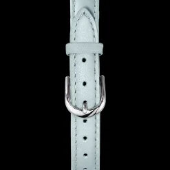 Damen Armband Leder Blau 12 MM