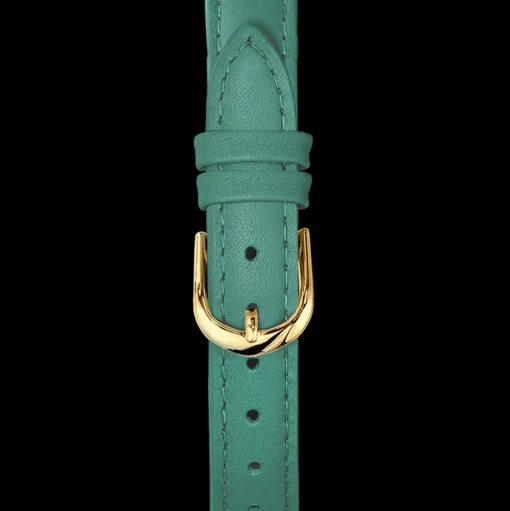 Damen Armband Leder Grün 12 MM