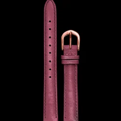 Damen Armband Leder Himbeer 12 MM