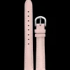 Damen Armband Leder Rosarot 14 MM