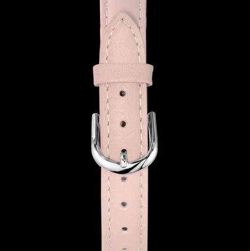 Damen Armband Leder Rosarot 14 MM