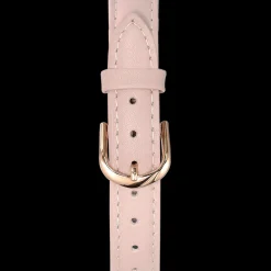 Damen Armband Leder Rosarot 14 MM