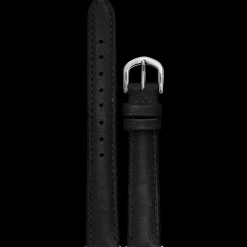 Damen Armband Leder Schwarz 14 MM