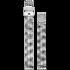 Damen Armband Milanaise Silber 14 MM