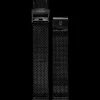Damen Armband Milanaise Schwarz 16 MM
