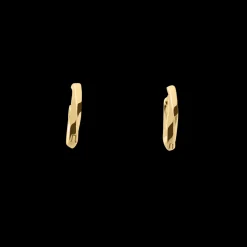 Damen Creolen Ohrring ENTASIS Gold Edelstahl
