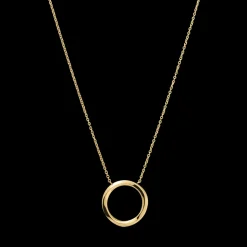 Damen Halskette ENTASIS Gold Edelstahl