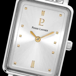 Damen Set ARIANE Silber Zifferblatt Silber Edelstahl Armband