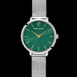 Damen Set CHOUQUETTE Grün Zifferblatt Grün Leder 12 MM Armband