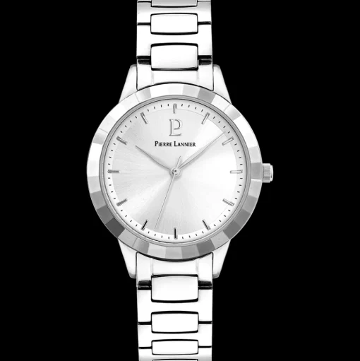 Damen Set GALIERA Silber Zifferblatt Silber Edelstahl 14 MM Armband
