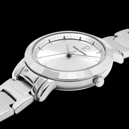 Damen Set GALIERA Silber Zifferblatt Silber Edelstahl 14 MM Armband