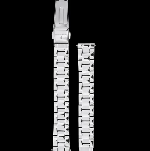 Damen Silber Edelstahl 12 MM Armband Silber Verschluss