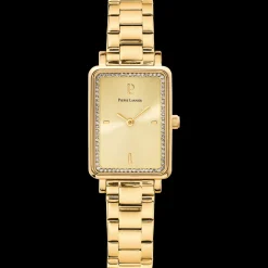 Damen Uhr ARIANE Gold Zifferblatt Gold Edelstahl Armband