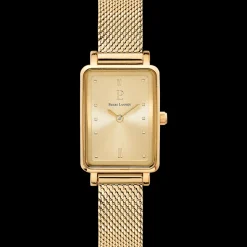 Damen Uhr ARIANE Gold Zifferblatt Gold Milanaise Armband