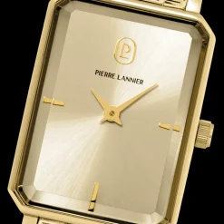 Damen Uhr ARIANE Gold Zifferblatt Gold Edelstahl 12 MM Armband