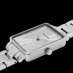 Damen Uhr ARIANE Silber Zifferblatt Silber Edelstahl Armband