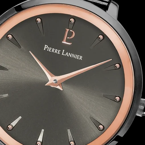 Damen Uhr ASTEROIDE Grau Zifferblatt Grau Milanaise Armband