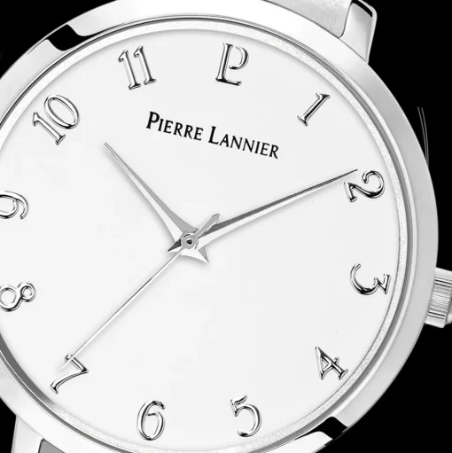 Damen Uhr CHOUQUETTE Weiss Zifferblatt Weiss Leder Armband