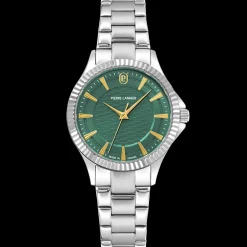 Damen Uhr METROPOLITAIN Grün Zifferblatt Silber Edelstahl 16 MM Armband