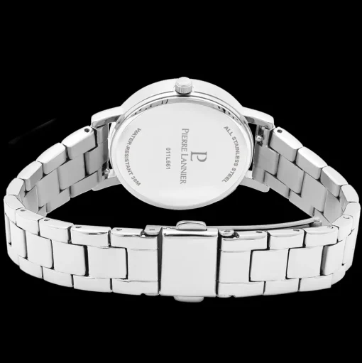 Damen Uhr MULTIPLES Blau Zifferblatt Silber Edelstahl Armband