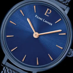 Damen Uhr NOVA Blau Zifferblatt Blau Milanaise Armband