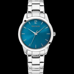 Damen Uhr ROXANE Blau Zifferblatt Silber Edelstahl Armband