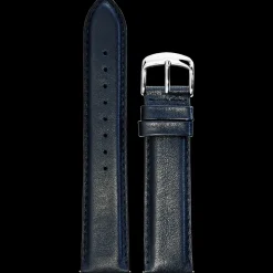 Herren Armband Leder Blau 20 MM