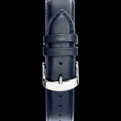Herren Armband Leder Blau 20 MM