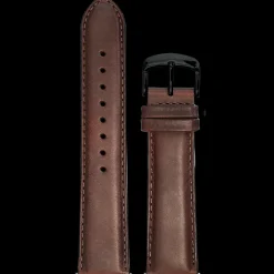Herren Armband Leder Braun 22 MM