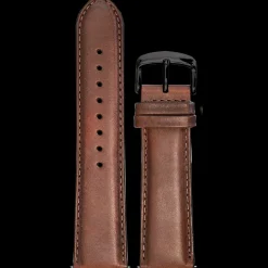 Herren Armband Leder Braun 24 MM
