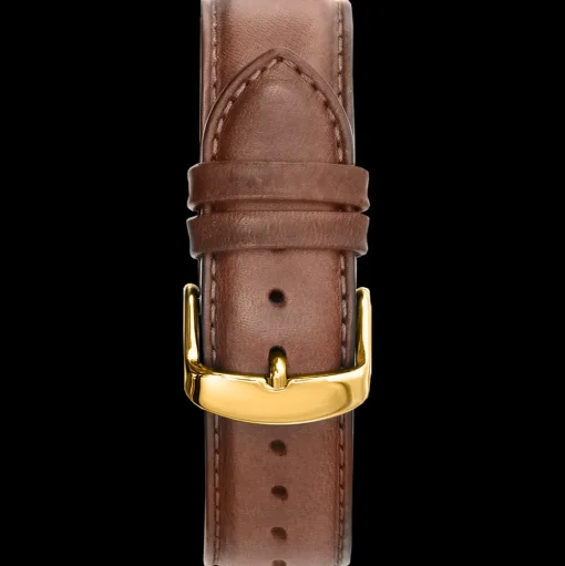 Herren Armband Leder Braun 22 MM