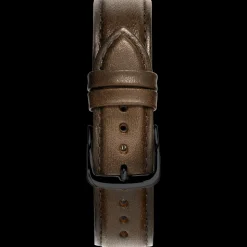 Herren Armband Leder Braun 20 MM
