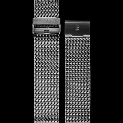 Herren Armband Milanaise Schwarz 22 MM