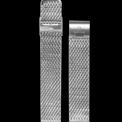 Herren Armband Milanaise Silber 18 MM