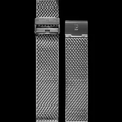 Herren Armband Milanaise Grau 20 MM