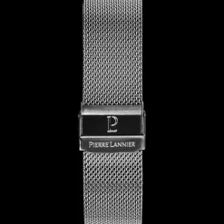 Herren Armband Milanaise Schwarz 20 MM