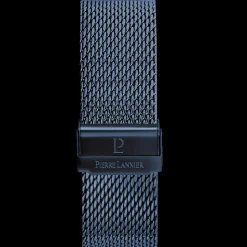 Herren Armband Milanaise Blau 24 MM
