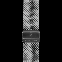Herren Armband Milanaise Grau 20 MM