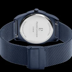Herren Uhr CANDIDE Blau Zifferblatt Blau Milanaise Armban