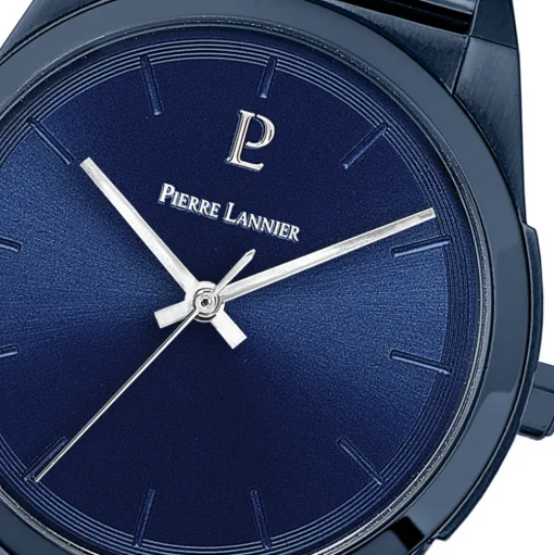 Herren Uhr CANDIDE Blau Zifferblatt Blau Milanaise Armband