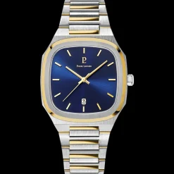Herren Uhr CONTRASTE Blau Zifferblatt   Armban