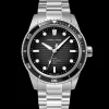 Herren Uhr INTI Grau Zifferblatt Grau Edelstahl 22 MM Armband