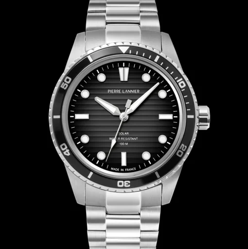 Herren Uhr INTI Grau Zifferblatt Grau Edelstahl 22 MM Armband