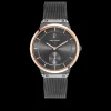 Herren UhrDANDY Grau Zifferblatt   Armband
