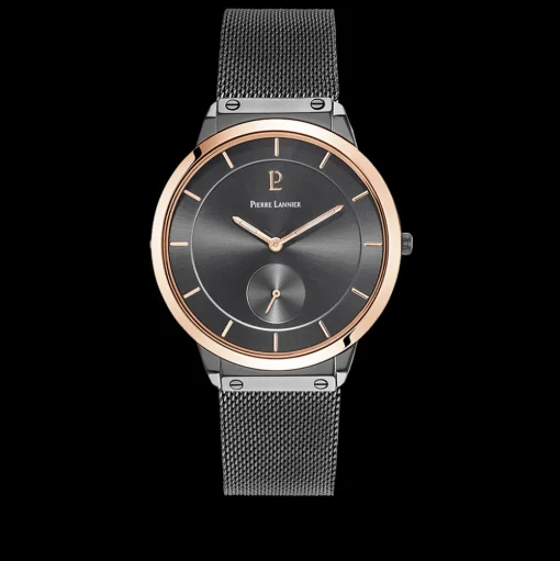 Herren UhrDANDY Grau Zifferblatt   Armband